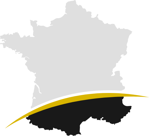 Carte d'intervention sur la France